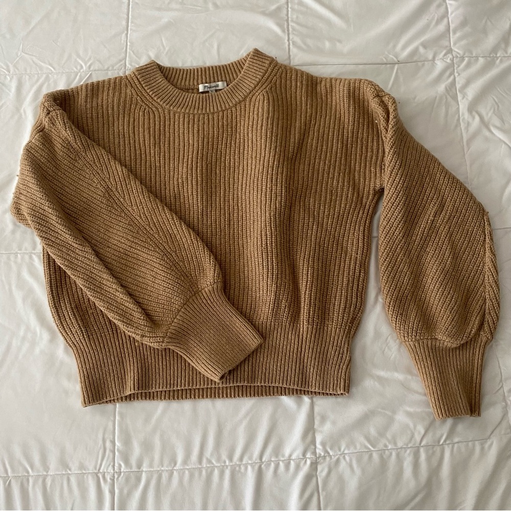 Madewell Balloon Sleeve Sweater